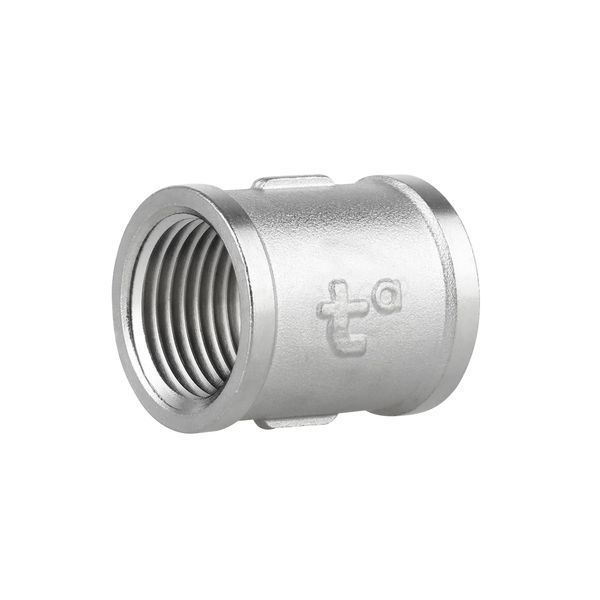 Муфта Forte 1/2" ВВ никелированная SF35615 Thermo Alliance 10709 фото