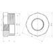 Футорка 1 1/2 "Зх3/4 "В никель Thermo Alliance 10825 фото 2