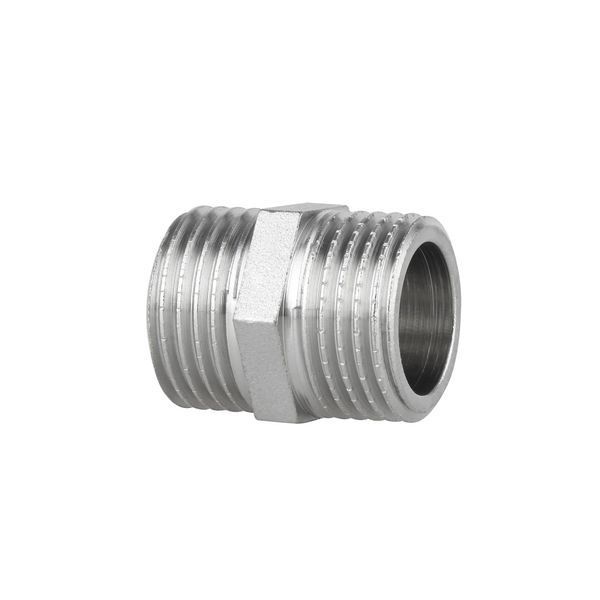 Ниппель Forte 1/2" НН никелированный SF35815 Thermo Alliance 10729 фото