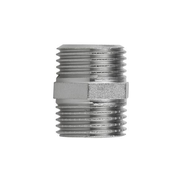 Ниппель Forte 1/2" НН никелированный SF35815 Thermo Alliance 10729 фото