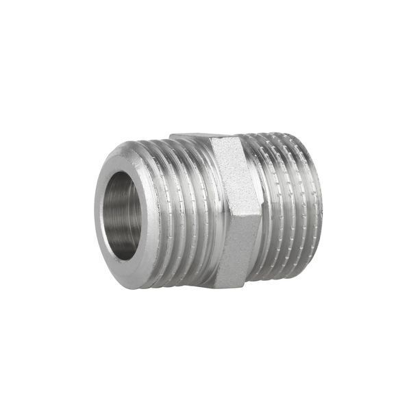 Ниппель Forte 1/2" НН никелированный SF35815 Thermo Alliance 10729 фото