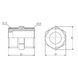 Ниппель Forte 1/2" НН никелированный SF35815 Thermo Alliance 10729 фото 3