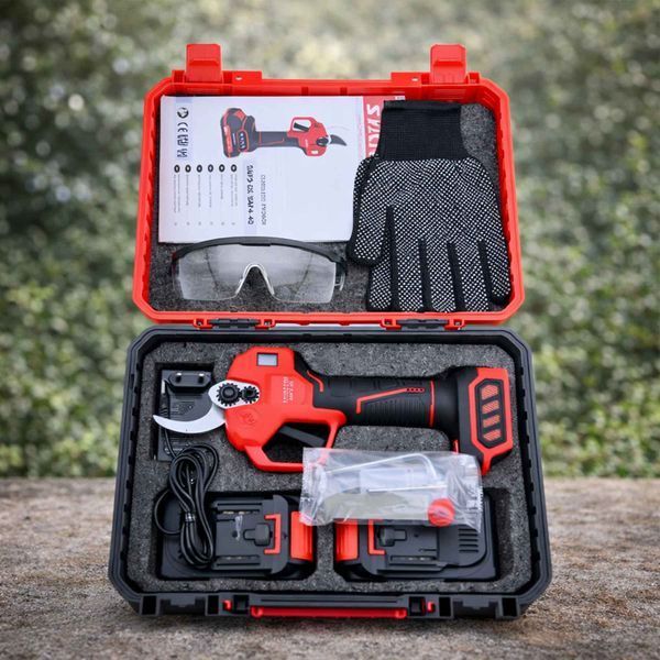 Секатор аккумуляторный START PRO SAP3-25 BRUSHLESS 20V, 2&times;2Ah, диаметр реза 25 мм, профессиональный садовый 00000004108 фото