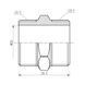 Ниппель Forte 3/4" НН никелированный SF35820 Thermo Alliance 10730 фото 3