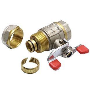 Кран обжимной 20 х 3/4" внутренняя резьба Valve 8342 фото