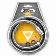 Душовий шланг Topaz TSH-6004 200 см, нержавіюча сталь, підключення 1/2" &times; 1/2", захист від перекручування
