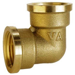 Кут 1/2 внутрішня різьба латунь ВЛМЗ А0101-1А фото