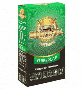 Клей шпалерний Дивоцвіт MOMENTAL PREMIUM універсал 250 г 00000004178 фото