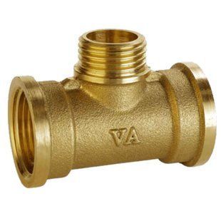 Тройник 3/4"в х 1/2" из х 3/4"в латунь ВЛМЗ А0260А фото
