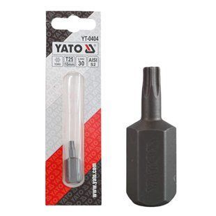 Насадка отверточная TORX T25 30 мм YATO YT-0404 00000002331 фото